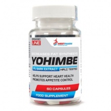 Жиросжигатель WestPharm Yohimbe Extract 50 мг 60 капсул