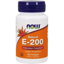 Витамины NOW E-200 DA 100 капсул