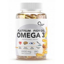 Антиоксидант Optimum System Omega-3 180 капcул