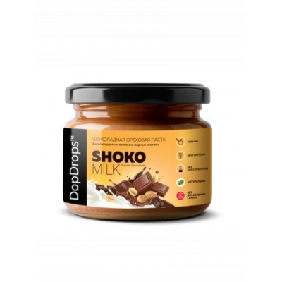   DopDrops Shoko Milk Peanut Butte 250 