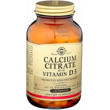  Solgar Calcium Citrate with Vitamin D3 120 